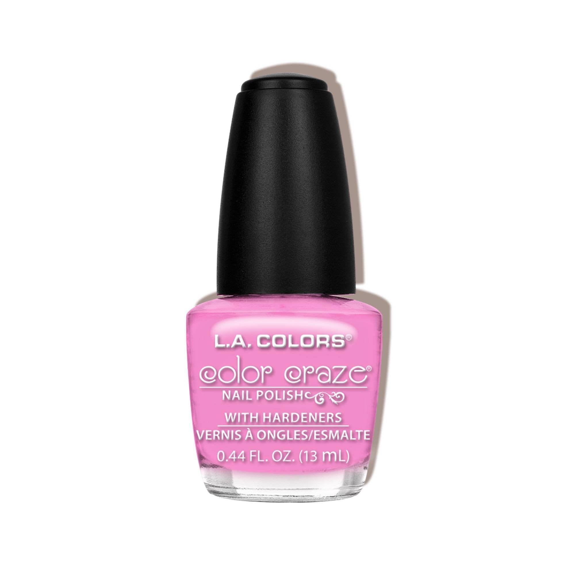 L A COLORS Color Craze Nail Polish Seashell CNP425