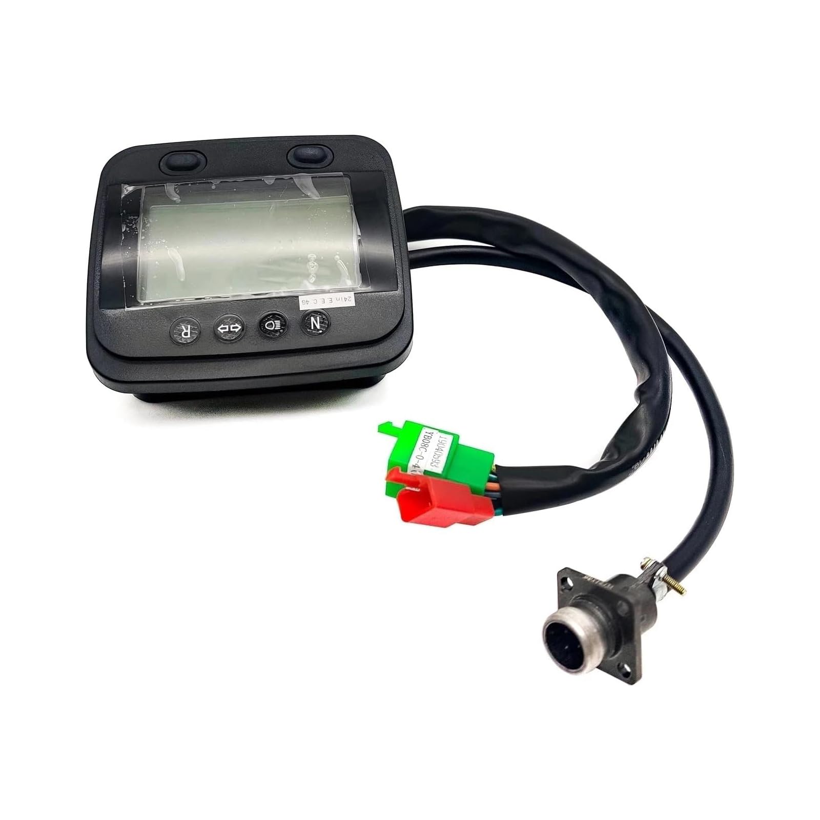 Medidor ATV con arnés de cableado 30101G 25246 para Linhai 260 300 Uso de mantenimiento del tablero, reemplazo del grupo de instrumentos ATV Medidor de bicicleta Conjunto de instrumentos del vehículo
