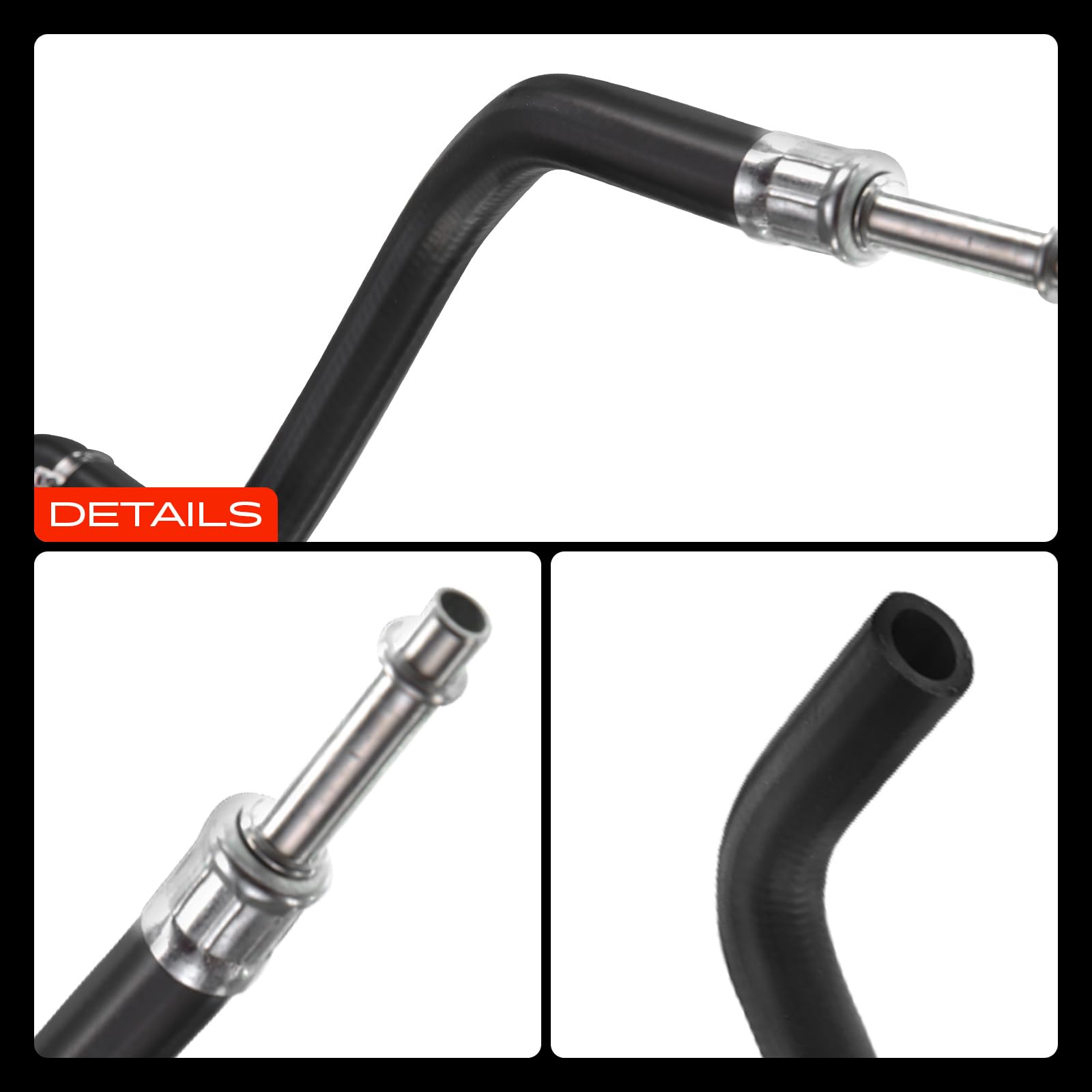Frankberg 3x Servosterzo Tubo flessibile Compatibile con Serie 5 E39 520i 523i 525i 528i 530i Serie 5 Touring E39 520i 523i 525i 528i 530i Serie 7 E38 728i iL Replace# 32411093130