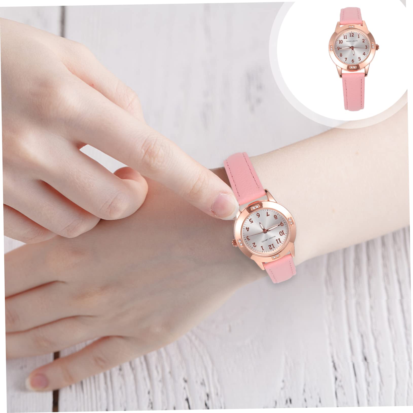 SOIMISS 3piezas Reloj De Pulsera Luminiscente y Resistente Al Agua para Diseño Práctico y