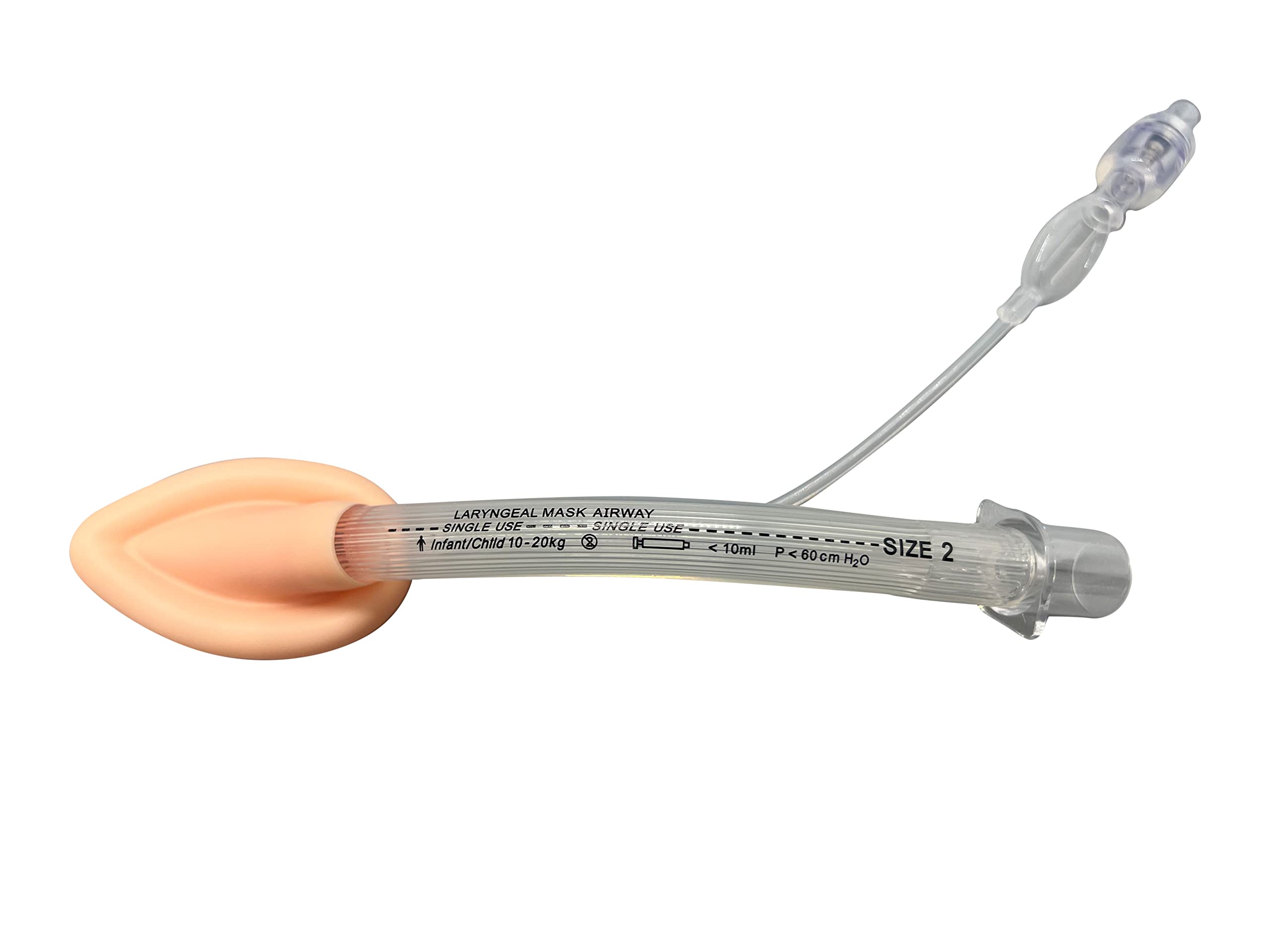 Endure Disposable Laryngeal Mask Airway, LMA, 10 Pack (Size 2)