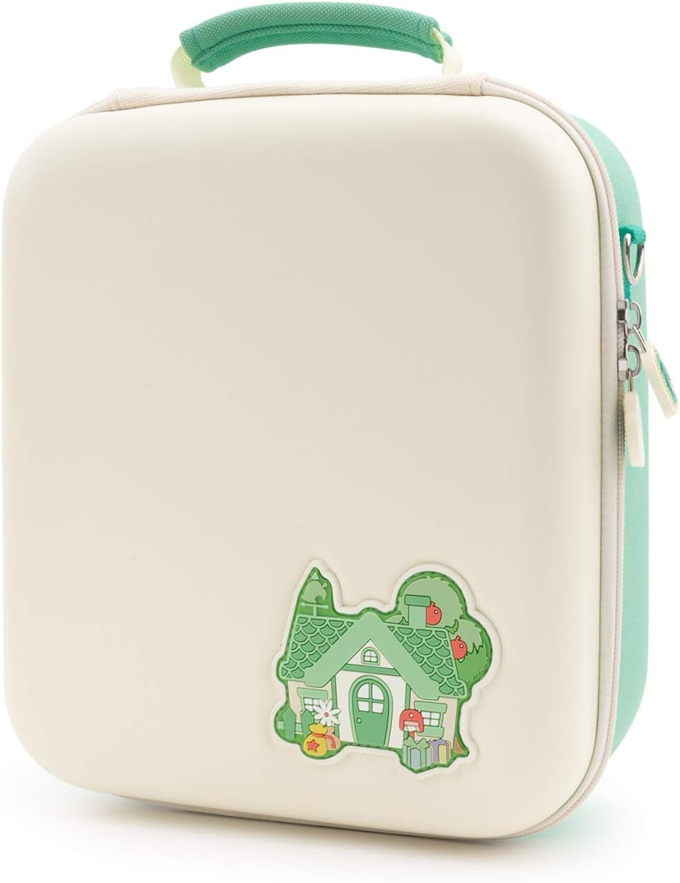 GeekShare Tree House Case Compatible with Nintendo Switch, Animal Crossing New Horizons Protective Travel System Case with 18 Game-Card Slots for Switch Console, Pro Controller, Dock and Accessories