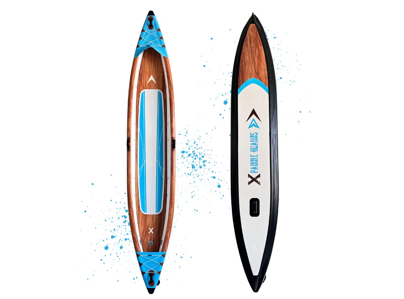 Canoa Kayak Inflable 3 Plazas Dropstitch 490 x 85 x 42 cm K-Blue