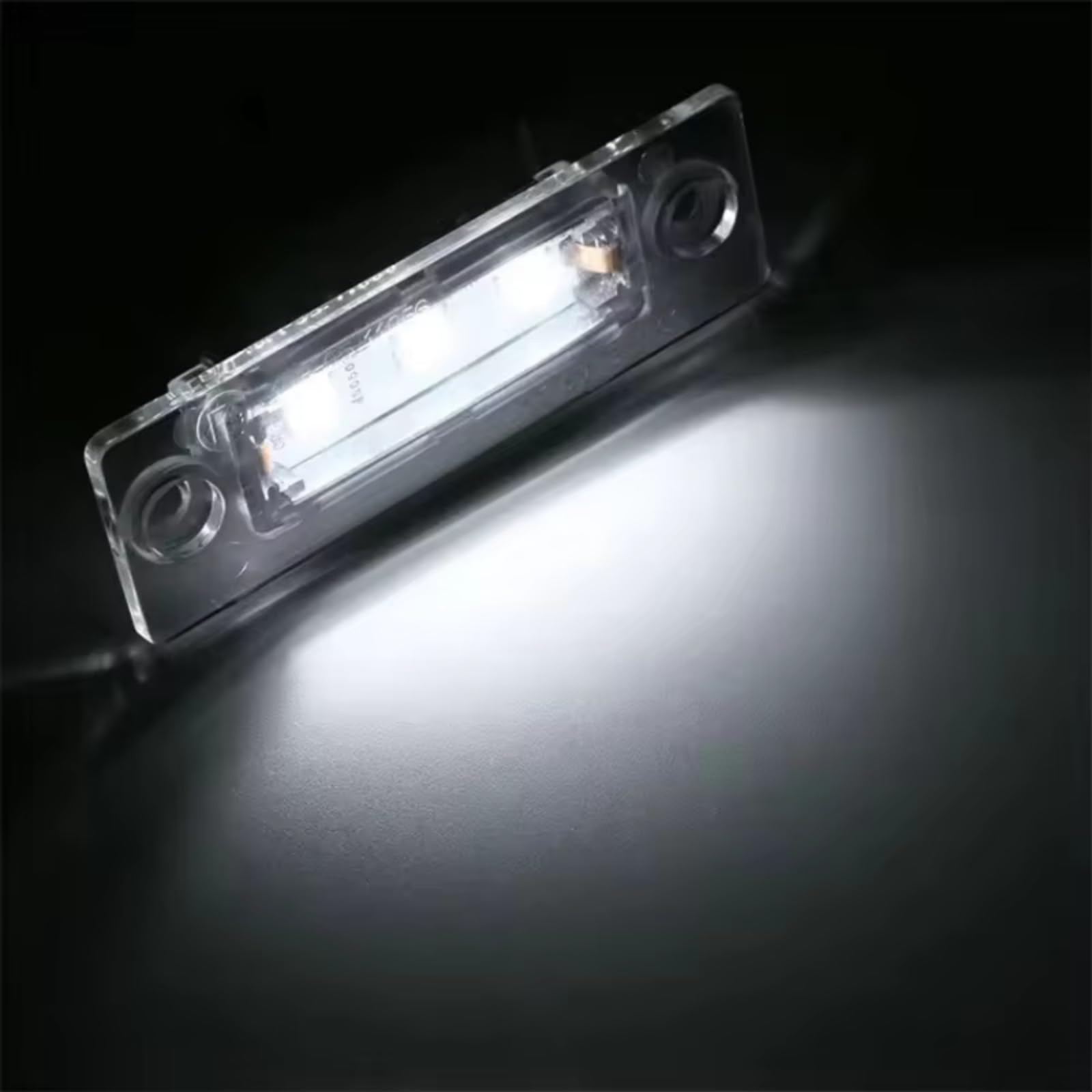 Iluminación Matricula Vehiculo Compatible Con VW Para Para Golf Para Passat, 2 Lámparas De Luz De Matrícula De 6500 K, Accesorios.