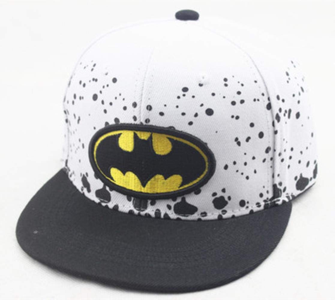 AJSJ Children'S Bat Superman Embroidered Baseball Cap Hip Hop Street Dance Caps Outdoor Sports