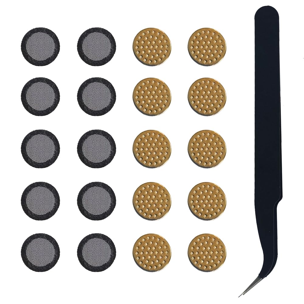 TENNMAK Earphones Dust Proof Mesh Replacement for Beats Flex & Beats Powerbeats Pro & Beats X & urBeats3 Earbuds Dust Filter * 10 Pairs