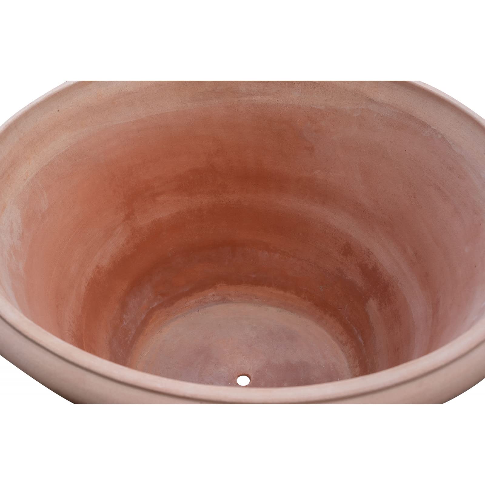 Biscottini Vasi terracotta grandi per piante 116x70x116 cm Made in Italy | Vaso grande da esterno artigianale