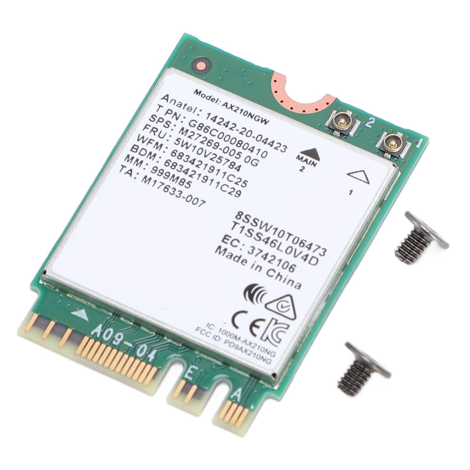 AX210NGW Wireless Card,5374Mbps Tri Band