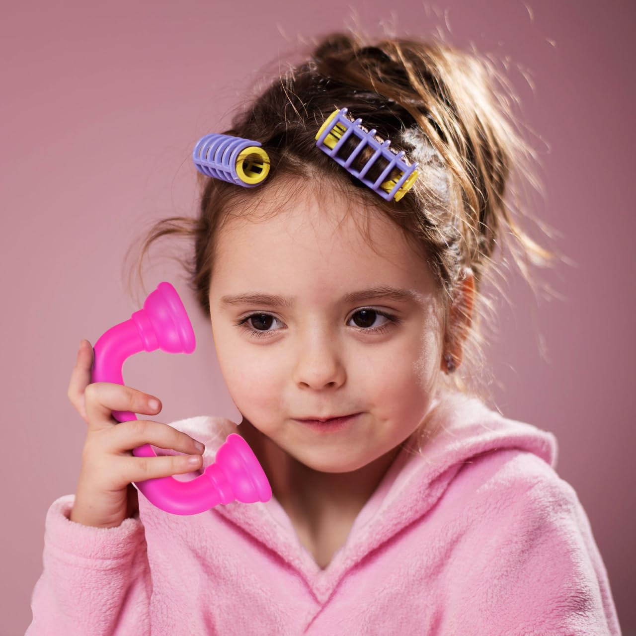 HEMOTON Lot de 16 écouteurs pour Enfants - Jouet téléphone pour Enfants - Lecture chuchotement - Développement de la Parole