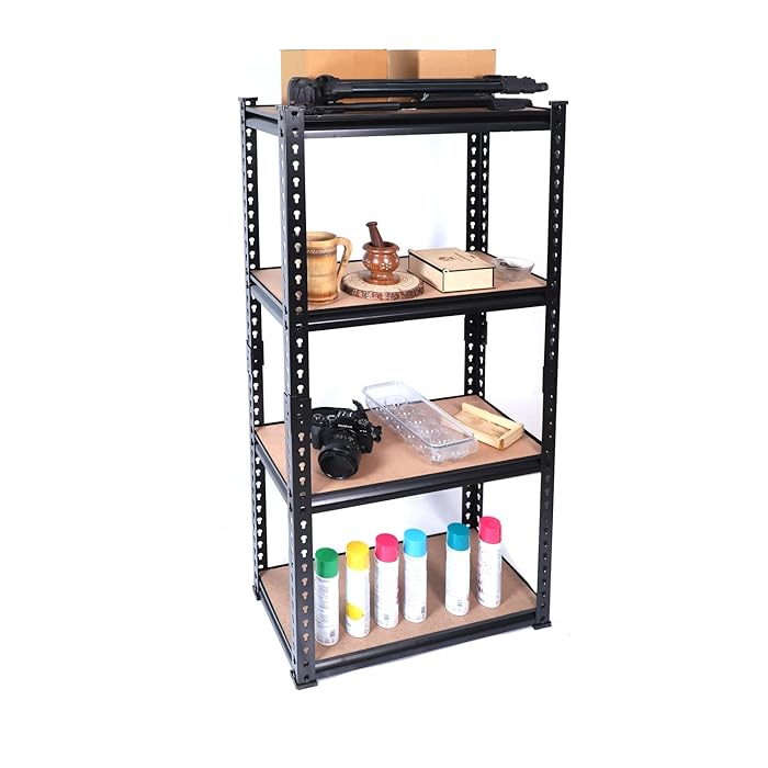 Buy STORACK Adjustable Section Rack & Shelves Industrial Storage Shelving Unit Boltless Rivet