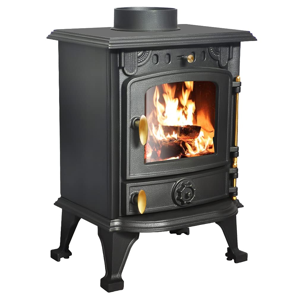 Buy Lincsfire 4.2KW Eco Design Stove Wood-Burning Stoves Wood Burner  Woodburning Fireplace Defra Approved Online at desertcartUAE