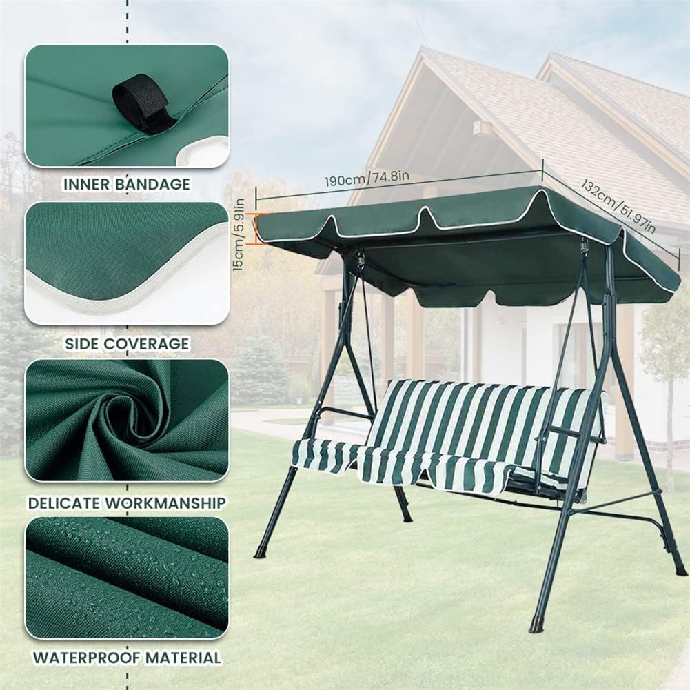 Reemplazo del Dosel de la Silla Columpio(142x120cm(56x47''))