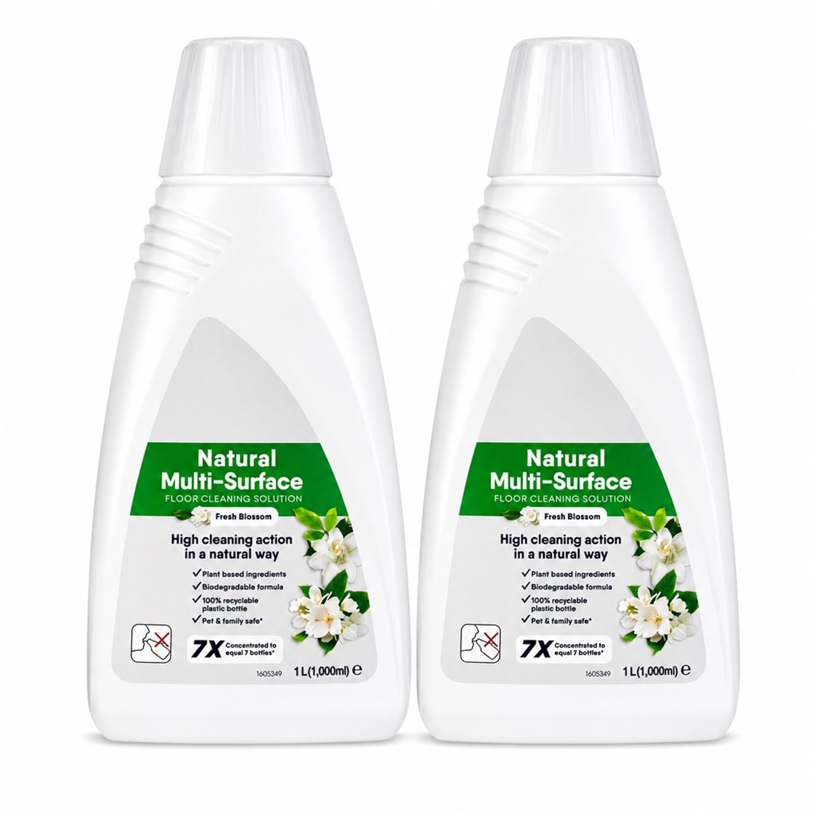 Limpiador De Pisos Universal De 1 Litro (33,81 Onzas Líquidas), Compatible Con Bissell CrossWave Generations 2, 3, 4, 5 Aspiradoras En Seco Y Húmedo