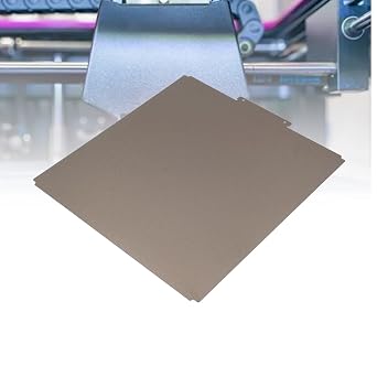 PEI Construction Plate Double-Sided Matte Texture for Raise3d Pro3 PLA ABS TPU etc. 34.7 x 36.8 cm 0.5 mm Thick Easy Pressure Removal