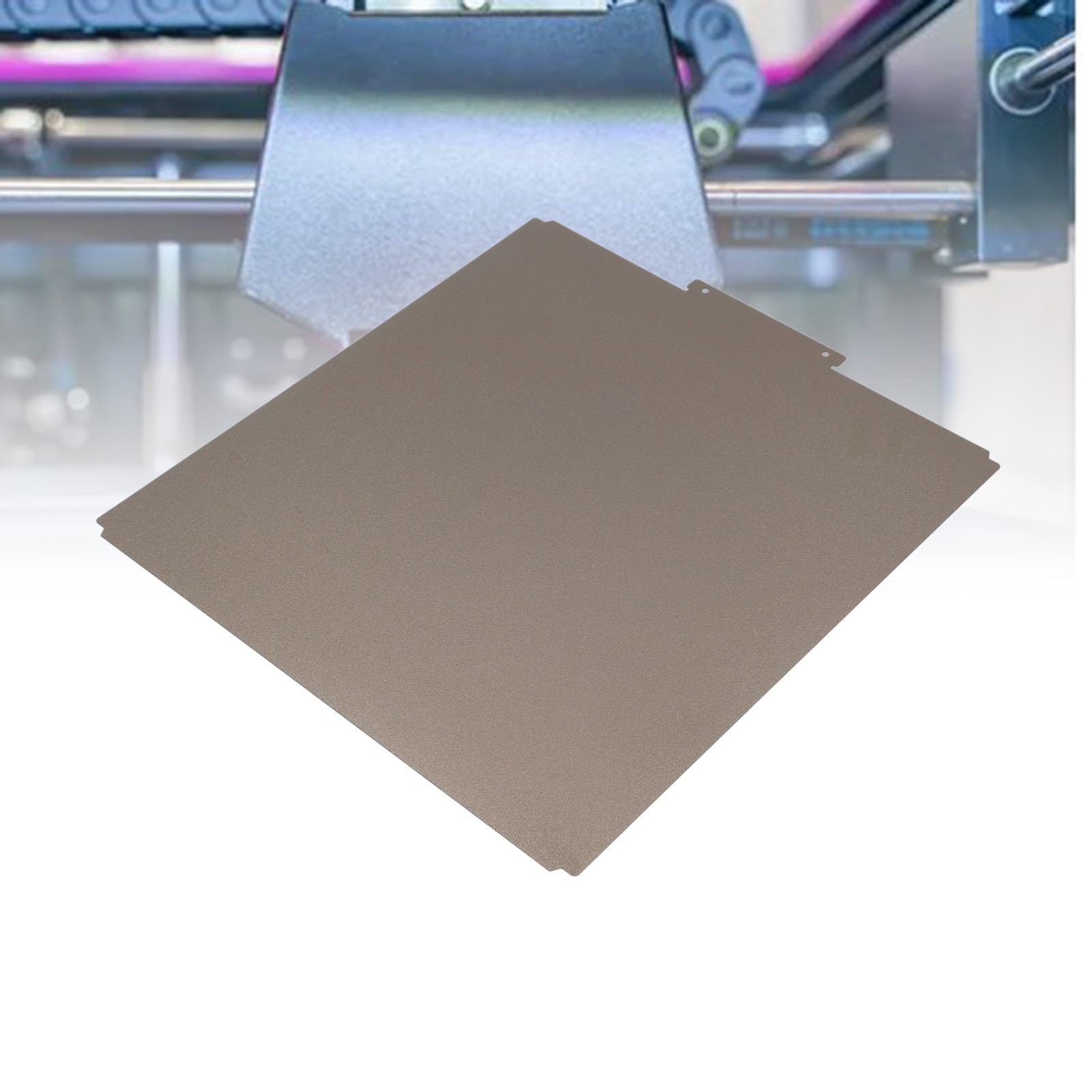 Plateforme de Construction d'imprimante 3D pour Raise3d Pro3, Plate-forme d' de Feuille PEI Double Face de 347 X 368 Mm, Plate-forme de Lit d'imprimante 3D d'épaisseur de 0,5