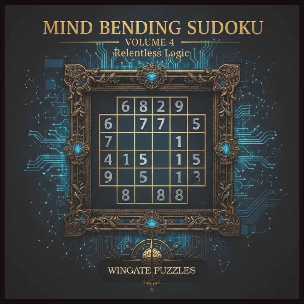 Mind Bending Sudoku — Volume 4: Relentless Logic: 50 Hard 12×12 + 50 Extreme 16×16 Puzzles With Solutions