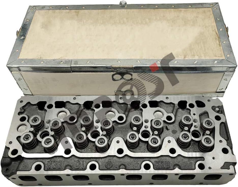 New V3300 V3300-DI Complete Cylinder Head with valve For Kubota Engine 16V