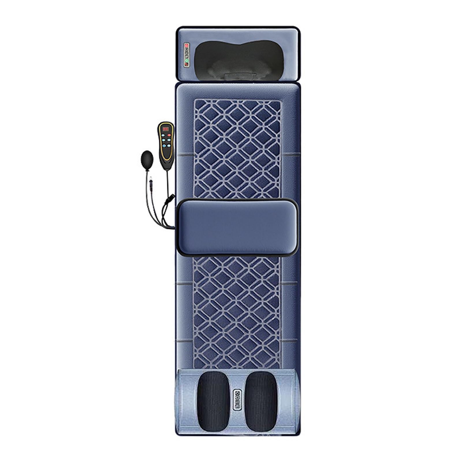 Colchon Masajeador 9 Niveles De Intensidad y Configuraciones Terapia de Calor a Temperatura Constante Colchoneta Masajeadora Cuerpo Entero Ideal para Sofás y Oficinas