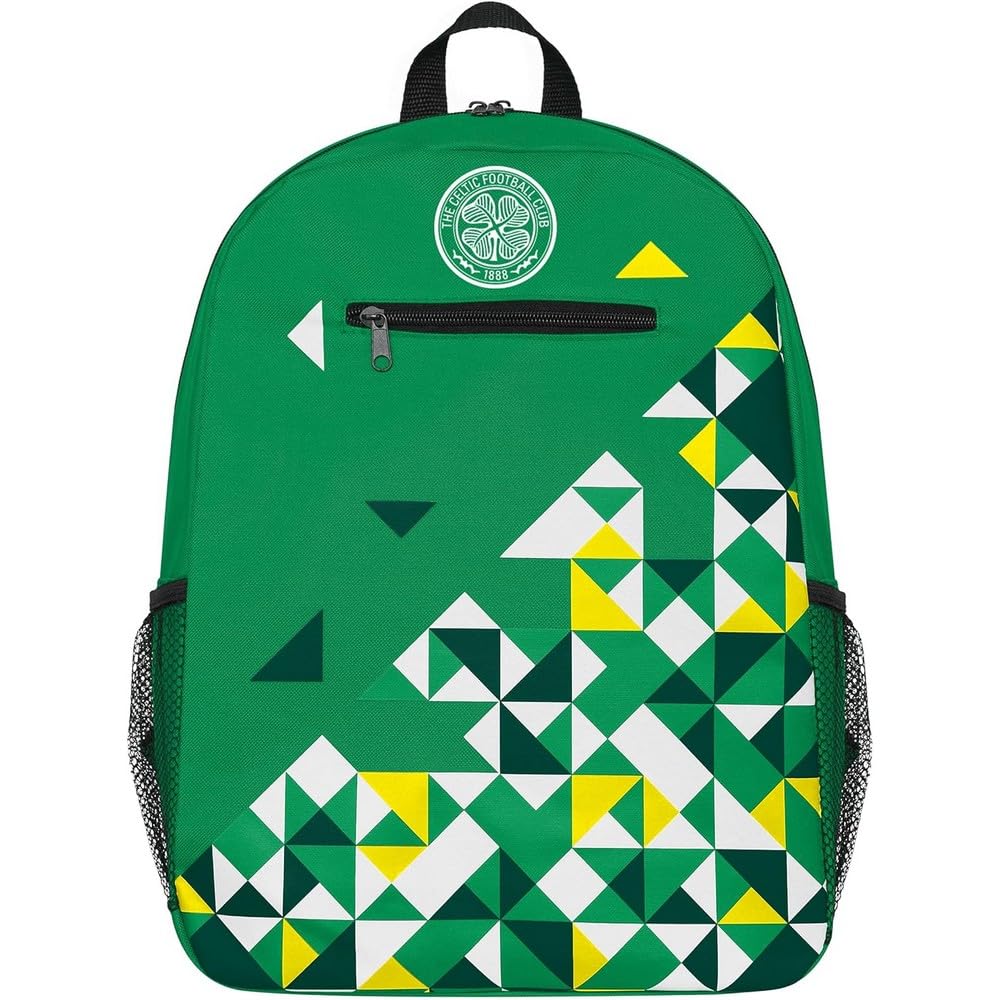 FOCO Officially Licensed Celtic FC Green Particle Football Backpack
