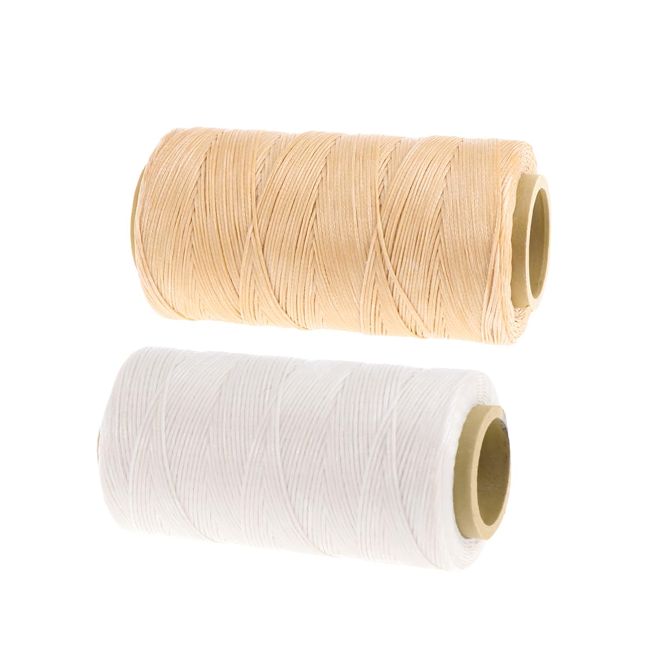 Tofficu 3pezzi Filo Da Cucito Cera Per Pelle No Cordoncino Piatto Giallo Per Progetti Riparazioni e Creazioni Cuoio Versatile Per Borse e Artigianato Pelle