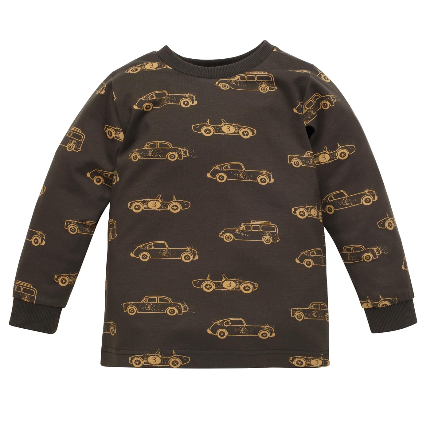 T-shirt Manches Longues Enfant - Motif Chat, Coton Doux, Coupe Confortable Pour Garçons Et Filles - 5