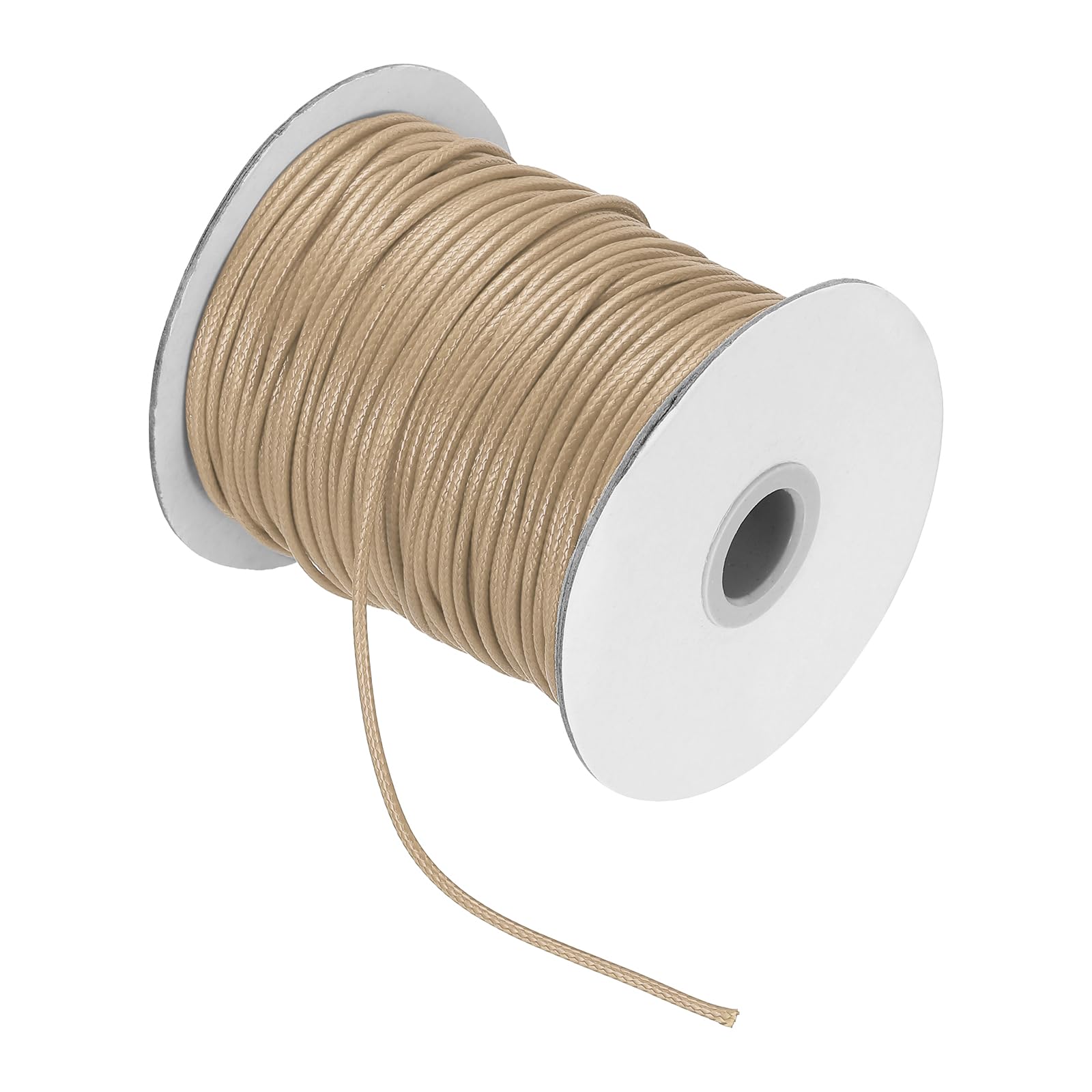 Cordon en cuir ciré 2mm anti-effilochage pour enfiler vos perles