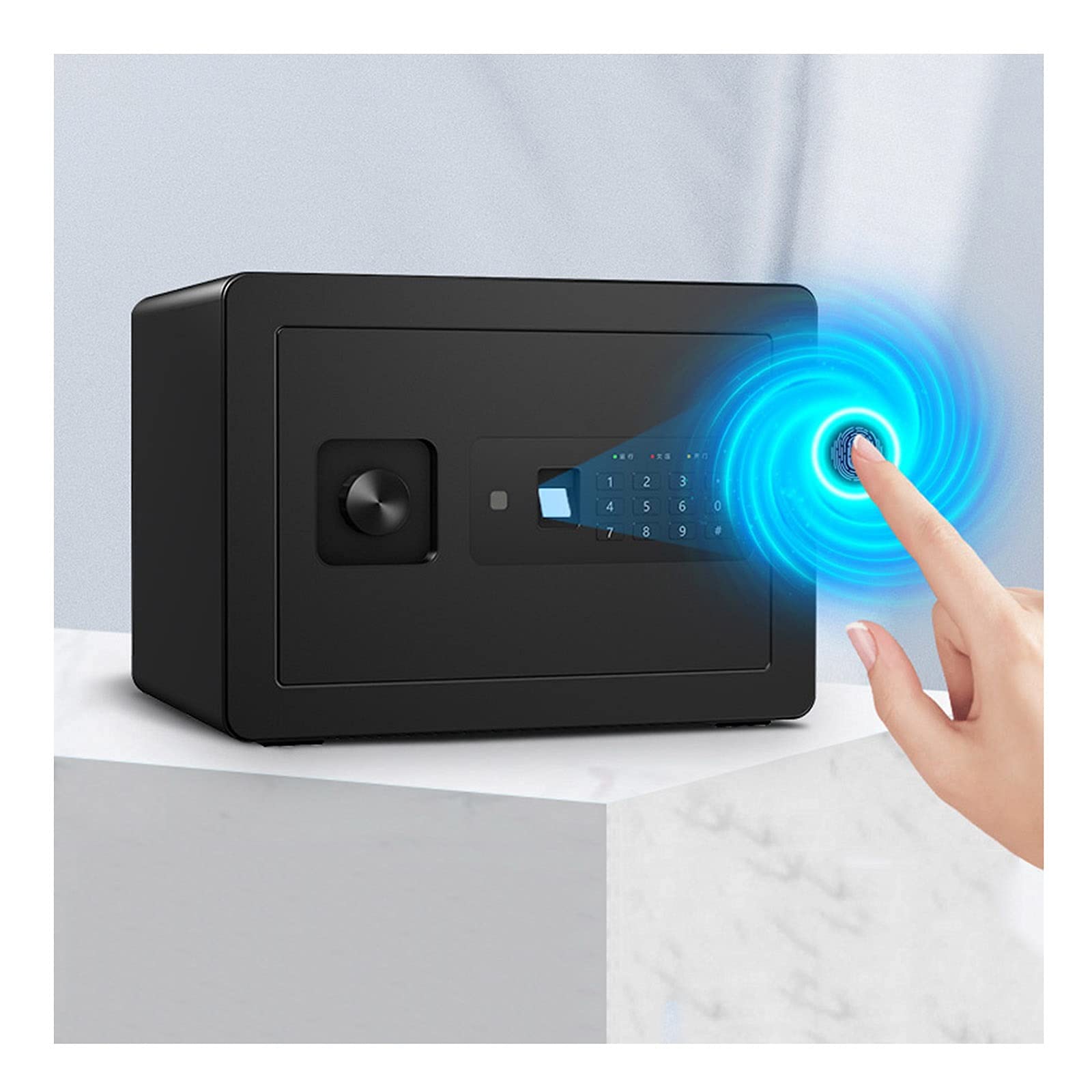 Petit ménage électronique ignifuge antivol à empreinte - 8