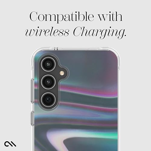 Miniatura 4 de Case-Mate Funda Samsung Galaxy S23 FE 5G 6.4 pulgadas protección contra caídas de 12 pies carga inalámbrica Funda de teléfono con burbujas de jabón