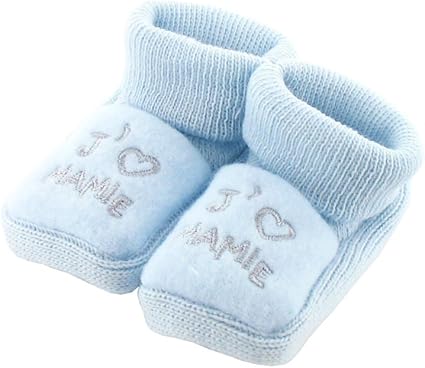 Chaussons Pour Bebe 0 A 3 Mois Bleu J Aime Mamie Amazon Fr Bebes Puericulture Chaussons Pour Bebe 0 A 3 Mois Bleu J Aime Mamie Amazon Fr Bebes Puericulture