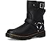 Dr. Martens Kid's Collection Genaya Rigger Boots (Little Kid/Big Kid) - Front View