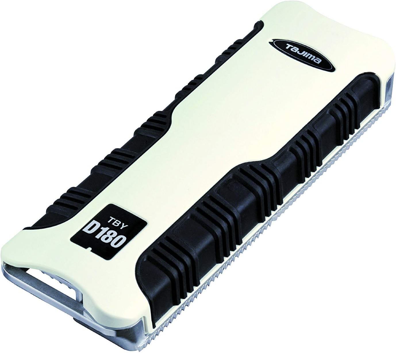 TAJIMA Drywall Rasp - 7 inch Combination Sheetrock Tool with Bi-Directional Teeth & In-Handle Dust Collection - TBYD-180