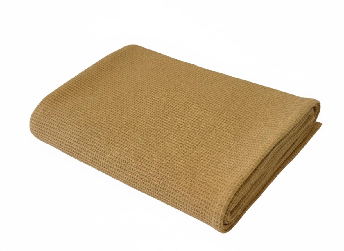 Organic Cotton Waffle Bath Towels - GOTS Certified -4 Organic Cotton Waffle Bath Towels - GOTS Certified -4