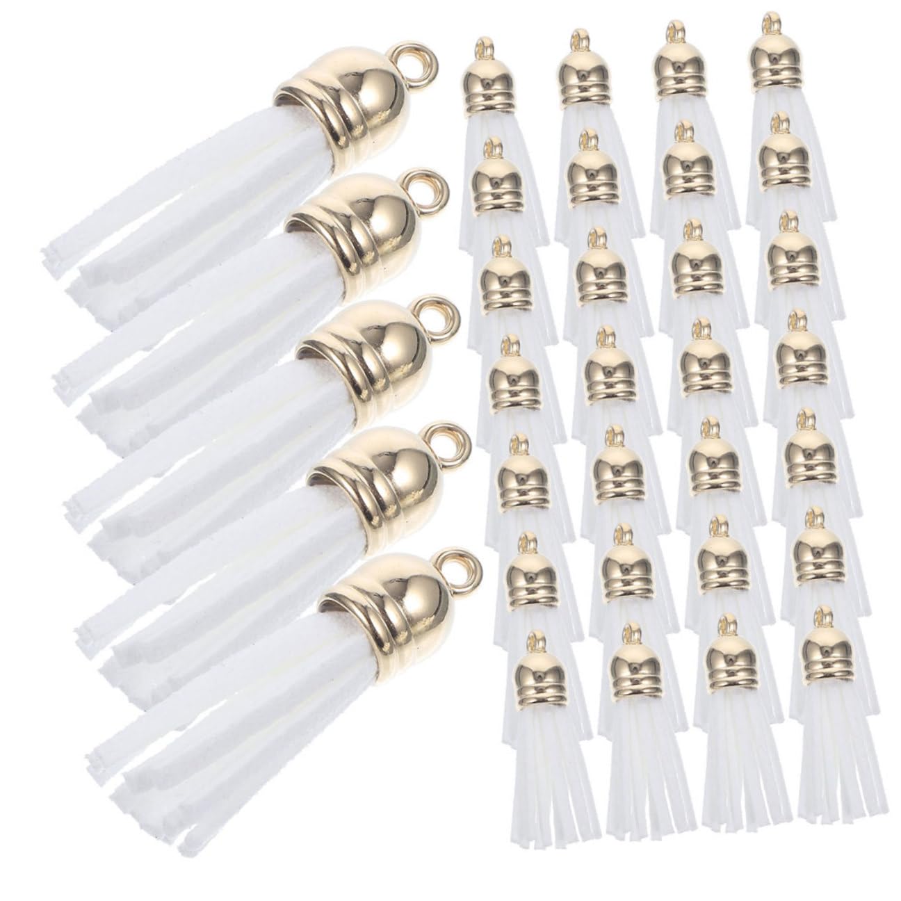 Pendentifs pompon similicuir anti-effilochage pour réparer vos zips cassés