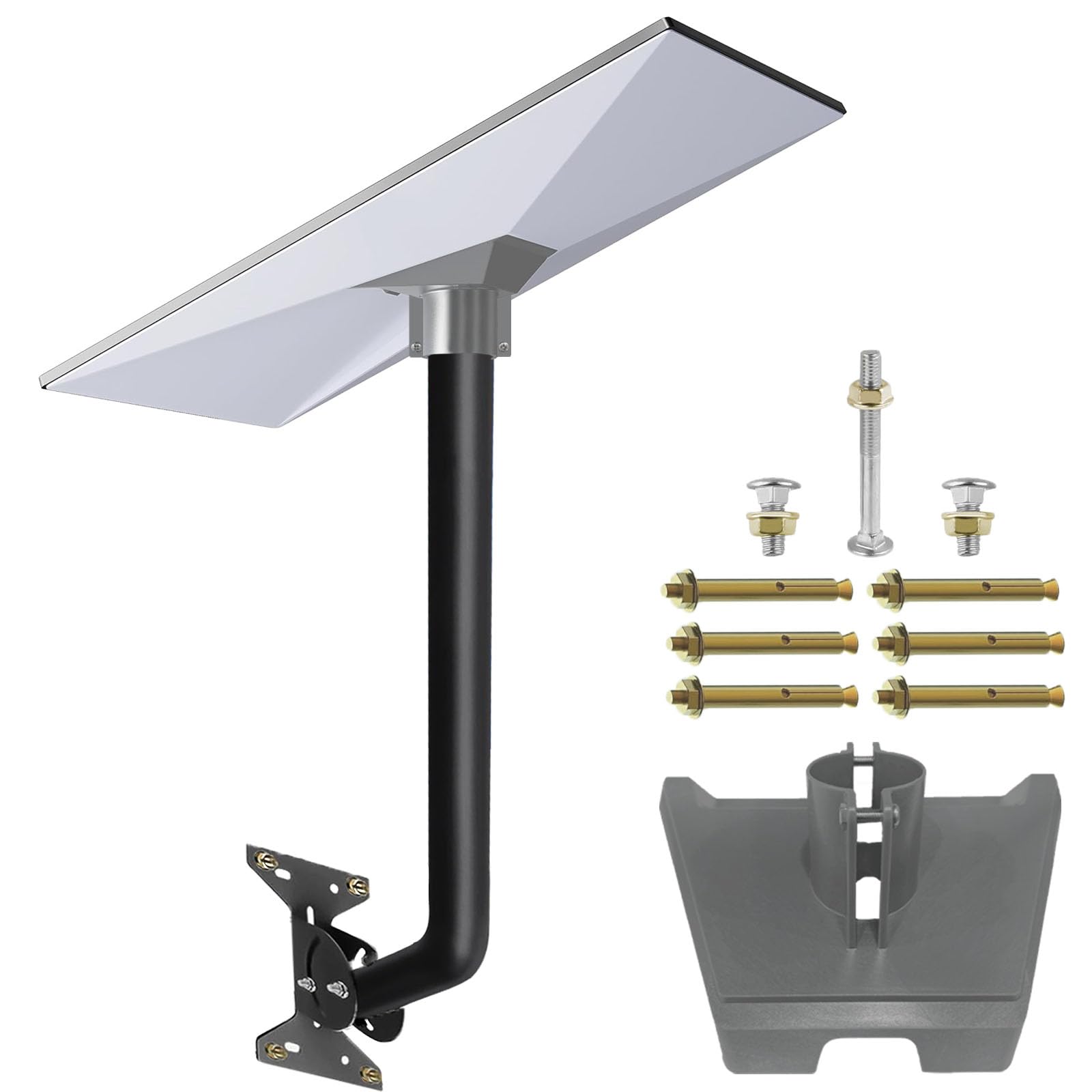 Suporte Starlink Gen 3 - 360° Rotação - Inclinação Ajustável - Instalação Fácil
