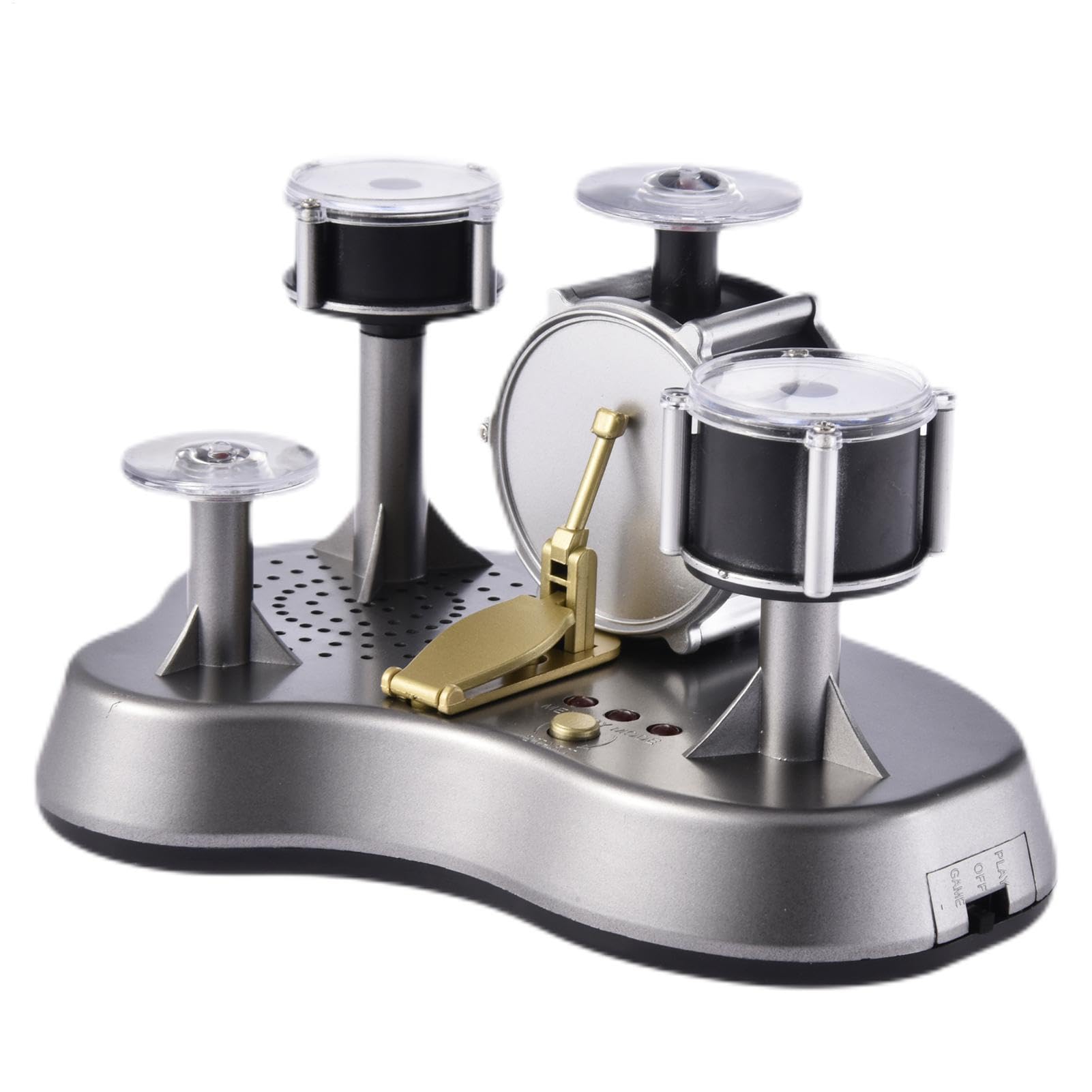 Finger Touch Drum - Miniatur -Trommelseck -Set Ist Unglaublich. Nur Indem Sie Es Treffen, Können Sie Die Geräusche Einer Vielzahl Von Instrumenten Wie Höhenfummeln, Snare -Schlagzeug, Bassdrums Und Be