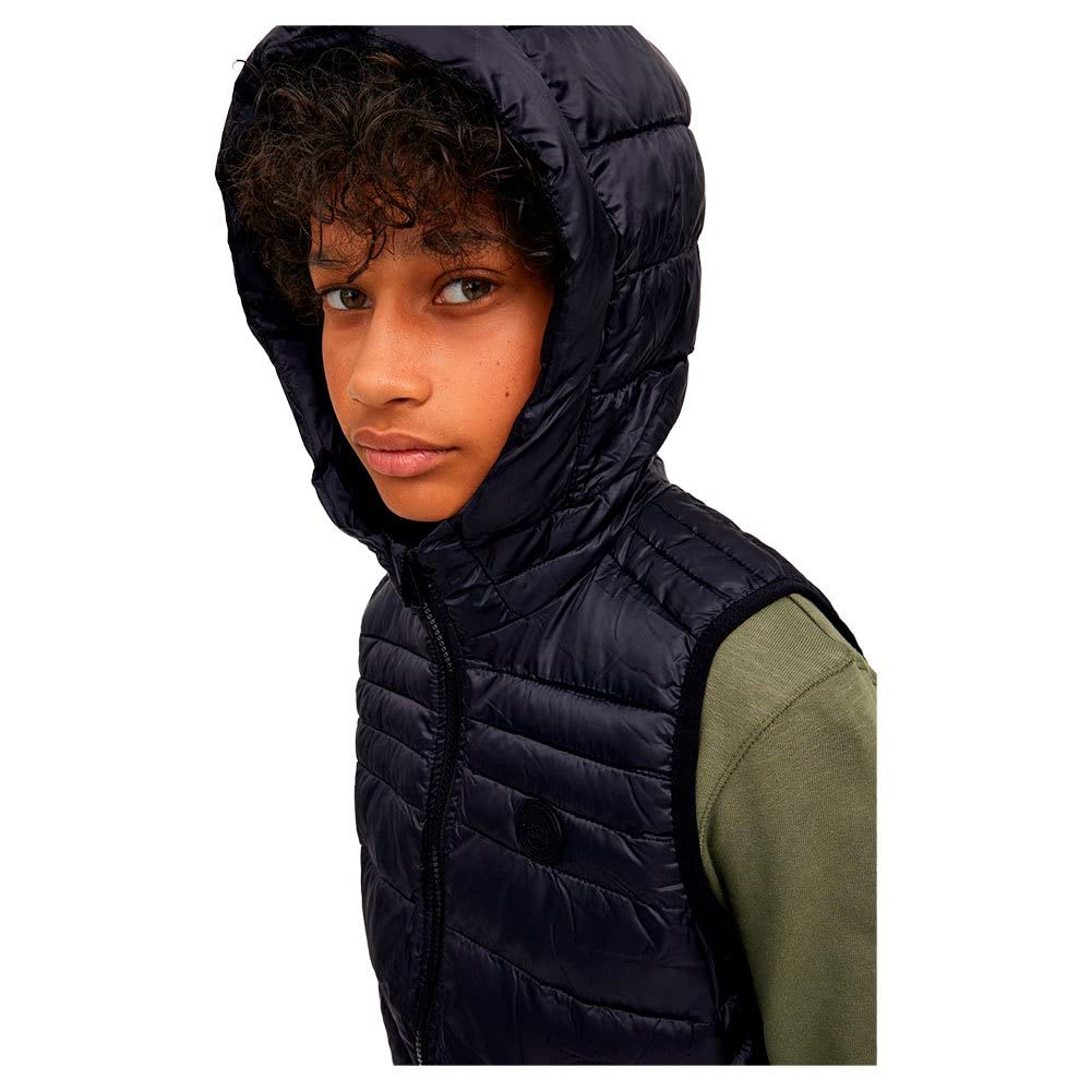 JACK & JONES Jjehero Bodywarmer Hood SN Jnr Giacca Trapuntata Bambini e Ragazzi