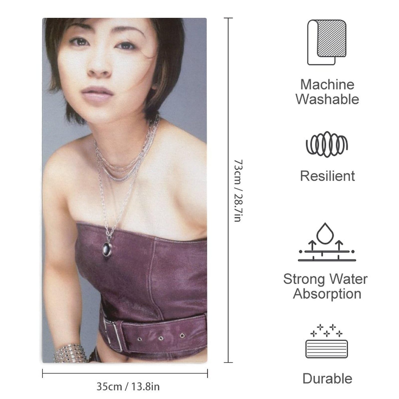 Amazon｜宇多田ヒカル タオル フェイスタオル ミニバスタオル バス