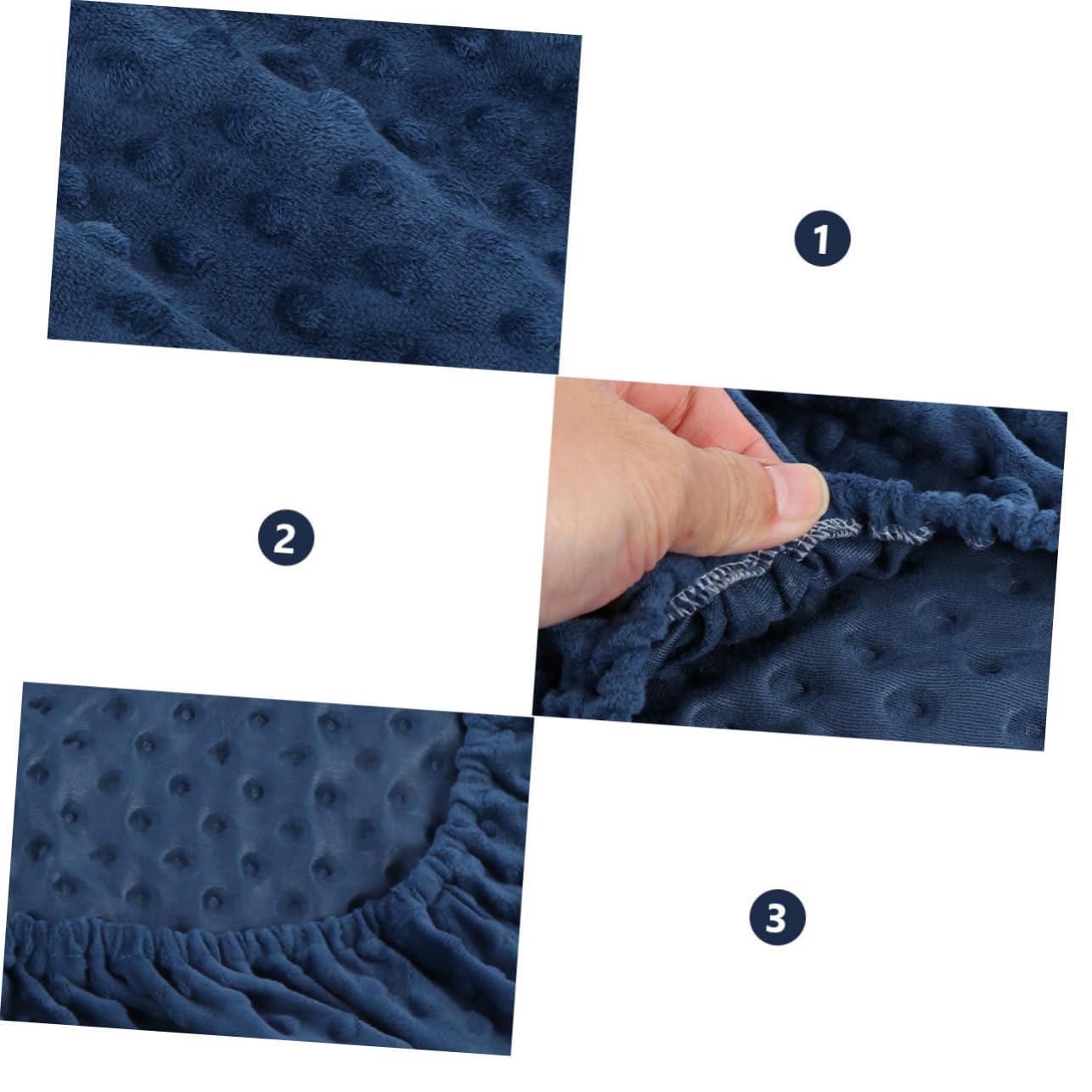 PRETYZOOM 1pc Cover Change Breathable Changing Pad Blue