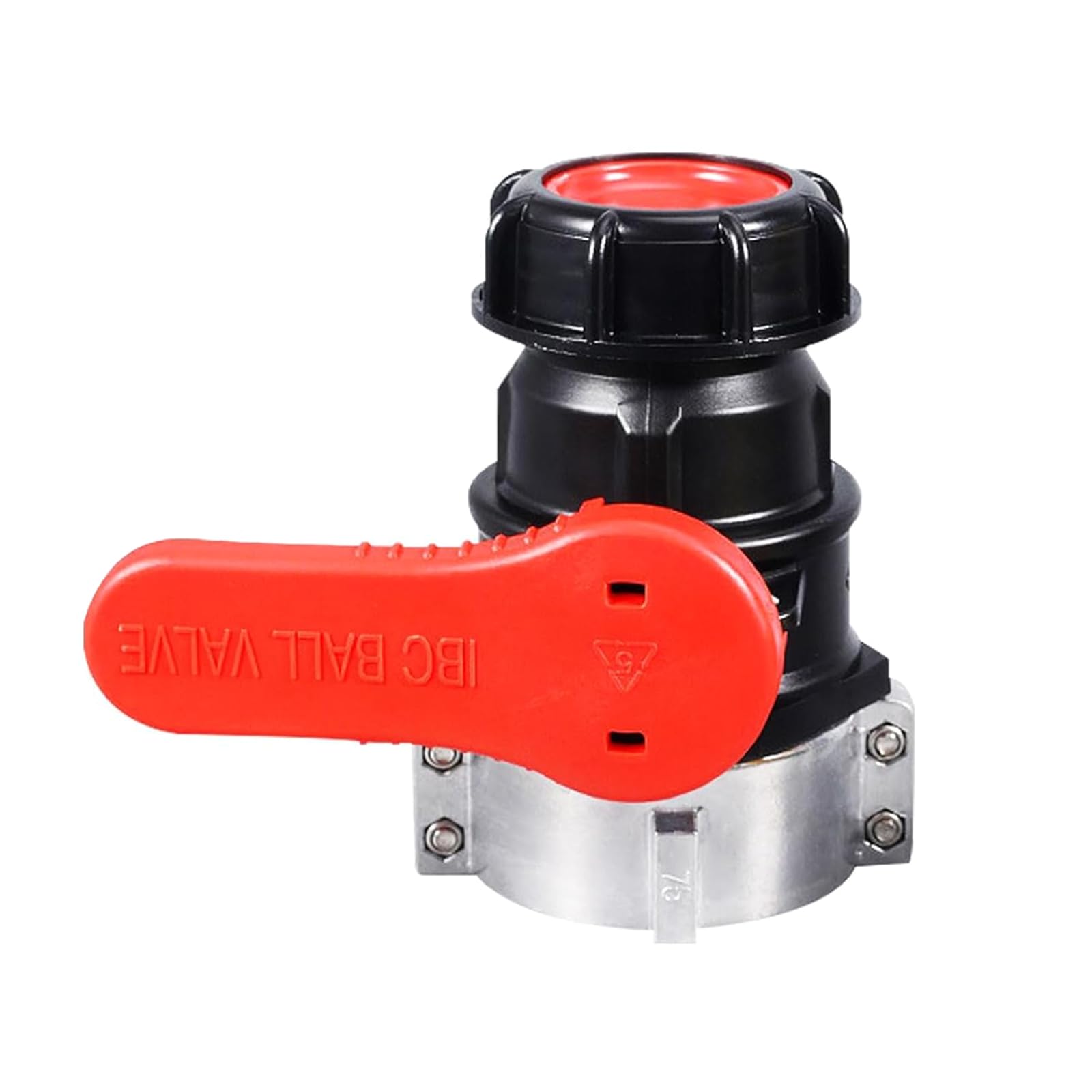 Fentency Multicolor Strong Aluminum 75Mm Ball Valves Adapter Fitting Erosion Resistant Ball Valves For Tanks Container Drainage Aluminum Abs Drain For Rainwater Tanks