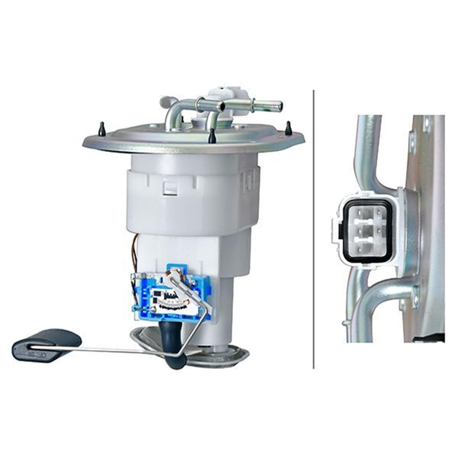 Unidad de alimentación de combustible - eléctrico - 5polos - con junta/con sensor de nivel