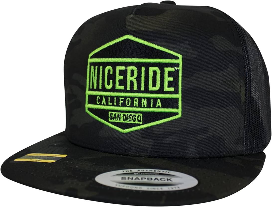 Good Times NEON Trucker Classic Snapback Trucker Baseball Hat - Image 5