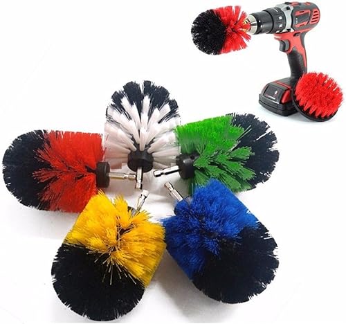 CoCocina - Cepillo de limpieza para taladro eléctrico de cerdas de 3,5 pulgadas