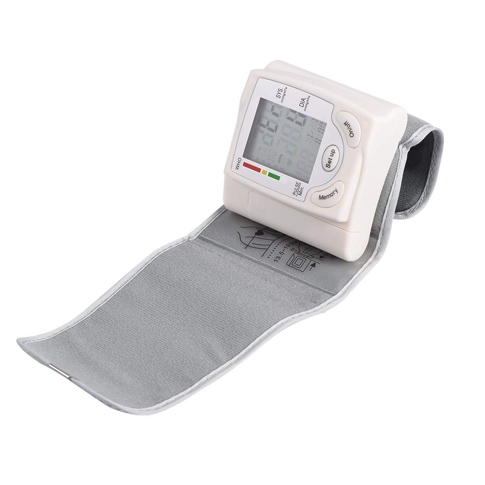 Monitor presión Arterial - Smart Digital LCD Muñequera Herramienta de medición de la presión Arterial Medición Inicio