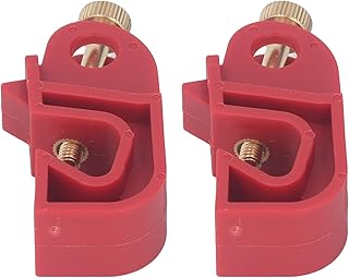2Pcs Single Breaker Lockout, Universal Circuit Lockout Tagout Device, Industrial Shutdown Power Isolation for Safety Guarantee