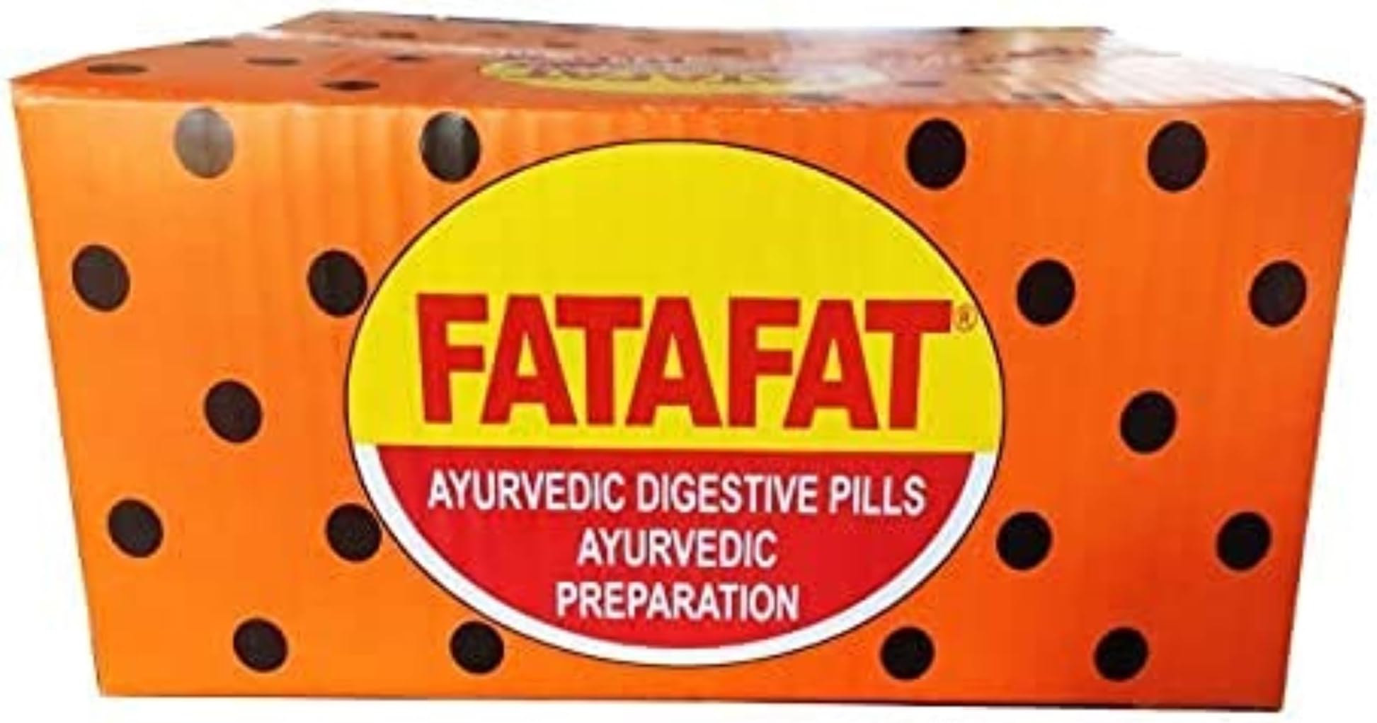 Fatafat - Original Hyderabadi Fatafat Goli - Ayurvedic Digestive Pills - (60 Pouches X 10g) 5 Rs 60 Pouch - Promotes Healthy Digestion ..