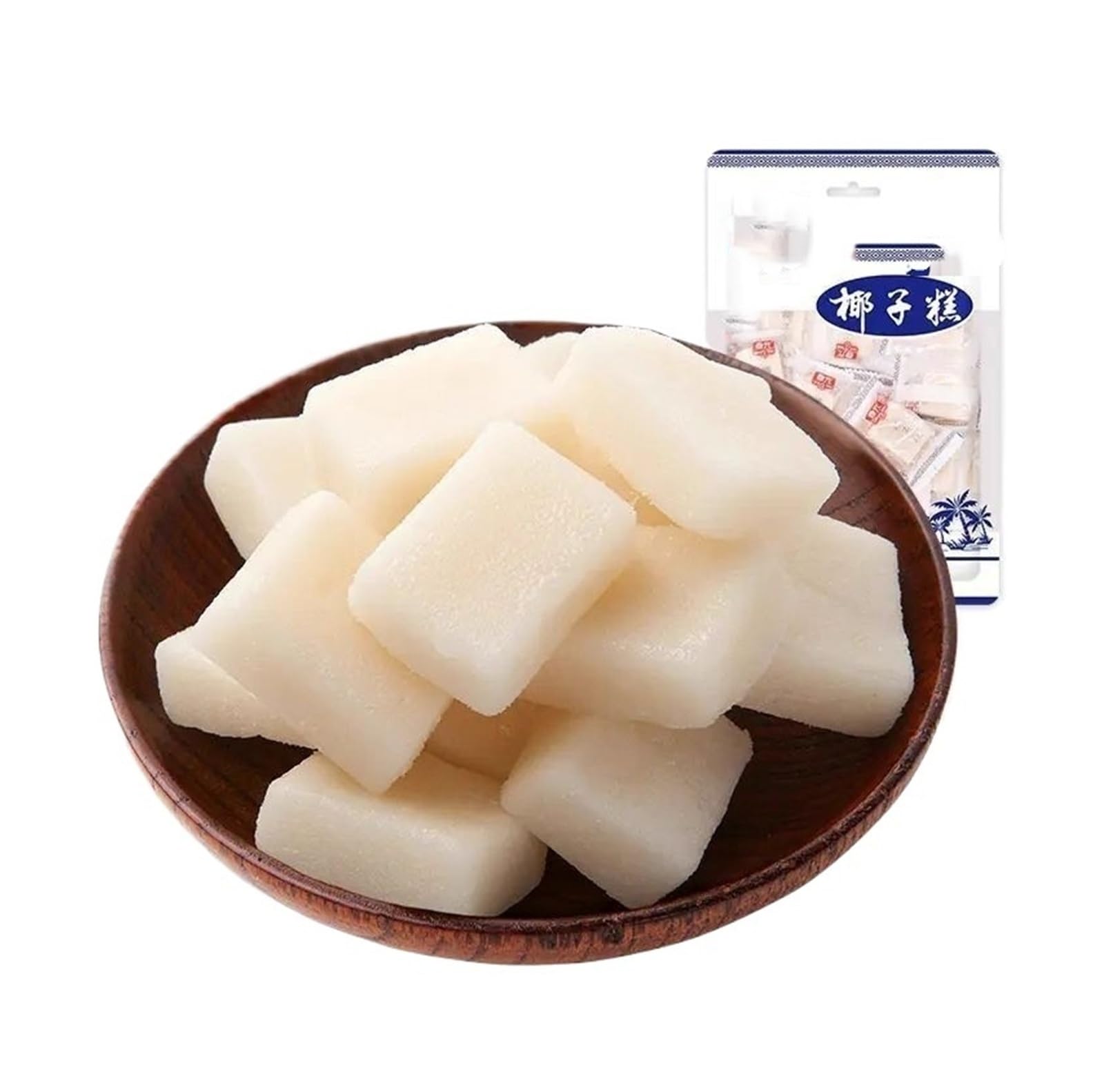 Torta al cocco da 200 g, morbida, gommosa e piena di sapore di cocco, la scelta perfetta for i viaggi e come regalo(2pcs)