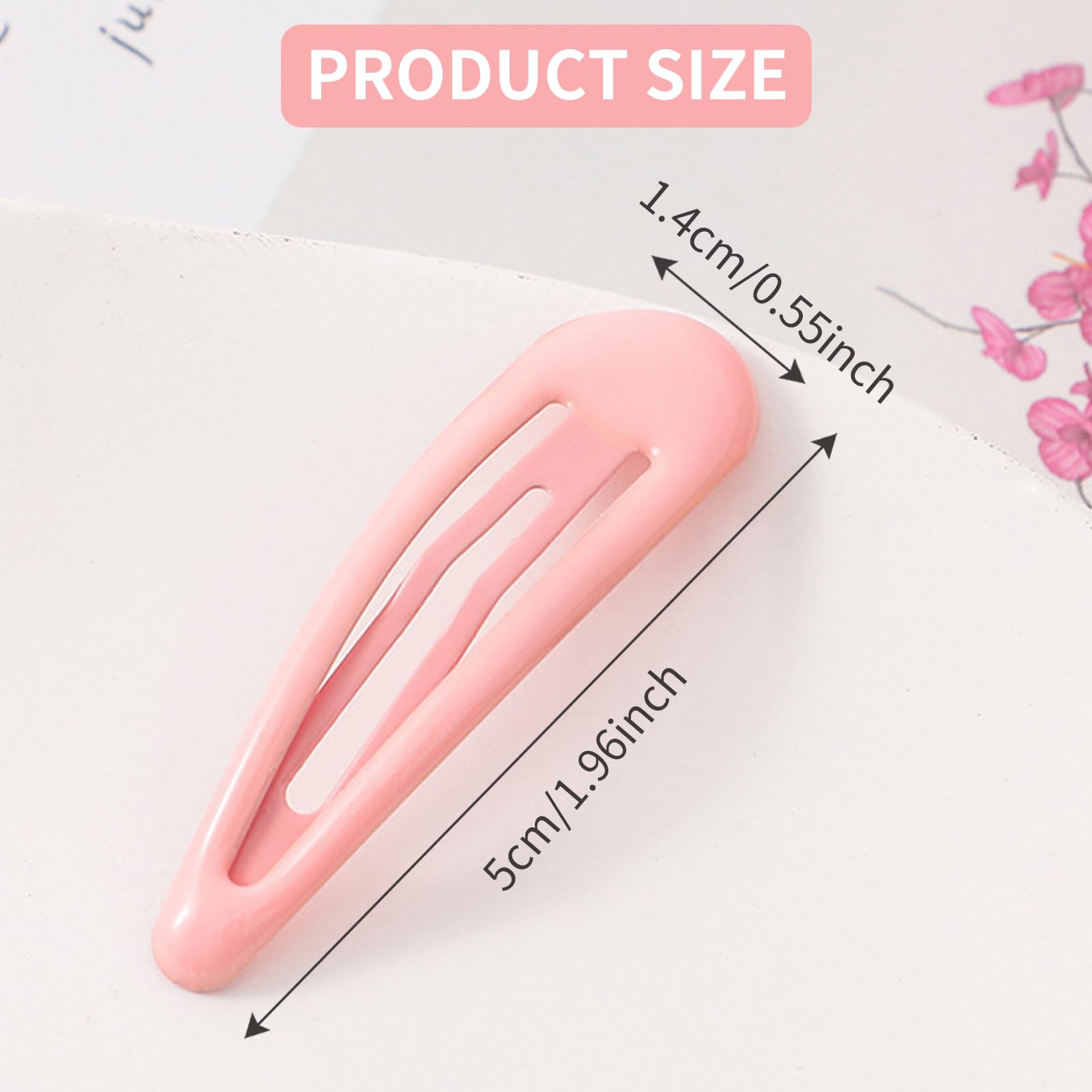 Hair Clips for Girls 30/80pcs Snap Hair Clips Kids Barrettes Girls Hairs Accessories for Baby Kids Non-Slip Metal Colorful Hairs Clip Barrettes Accessories for Toddler Babies (30PCs) - Image 2
