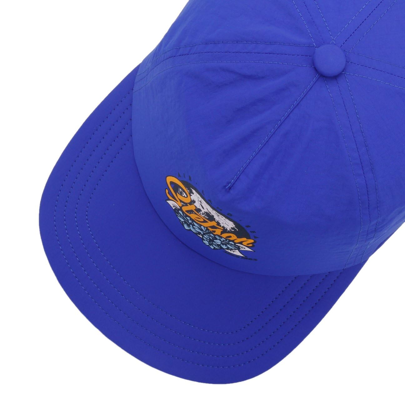 Stetson Fast Dry Cap - Curved Brim Baseballcap - Unifarbene Kappe mit Kinnband & Klettverschluss - UV-Schutz 40+ - Unisex - Frühjahr/Sommer