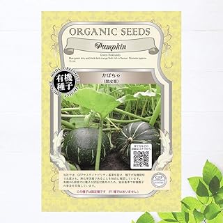 Amazon.co.jp: 【有機種子】 カボチャ 種 (黒皮栗) Sサイズ 15粒 種蒔時期 3～6月 : DIY・工具・ガーデン
