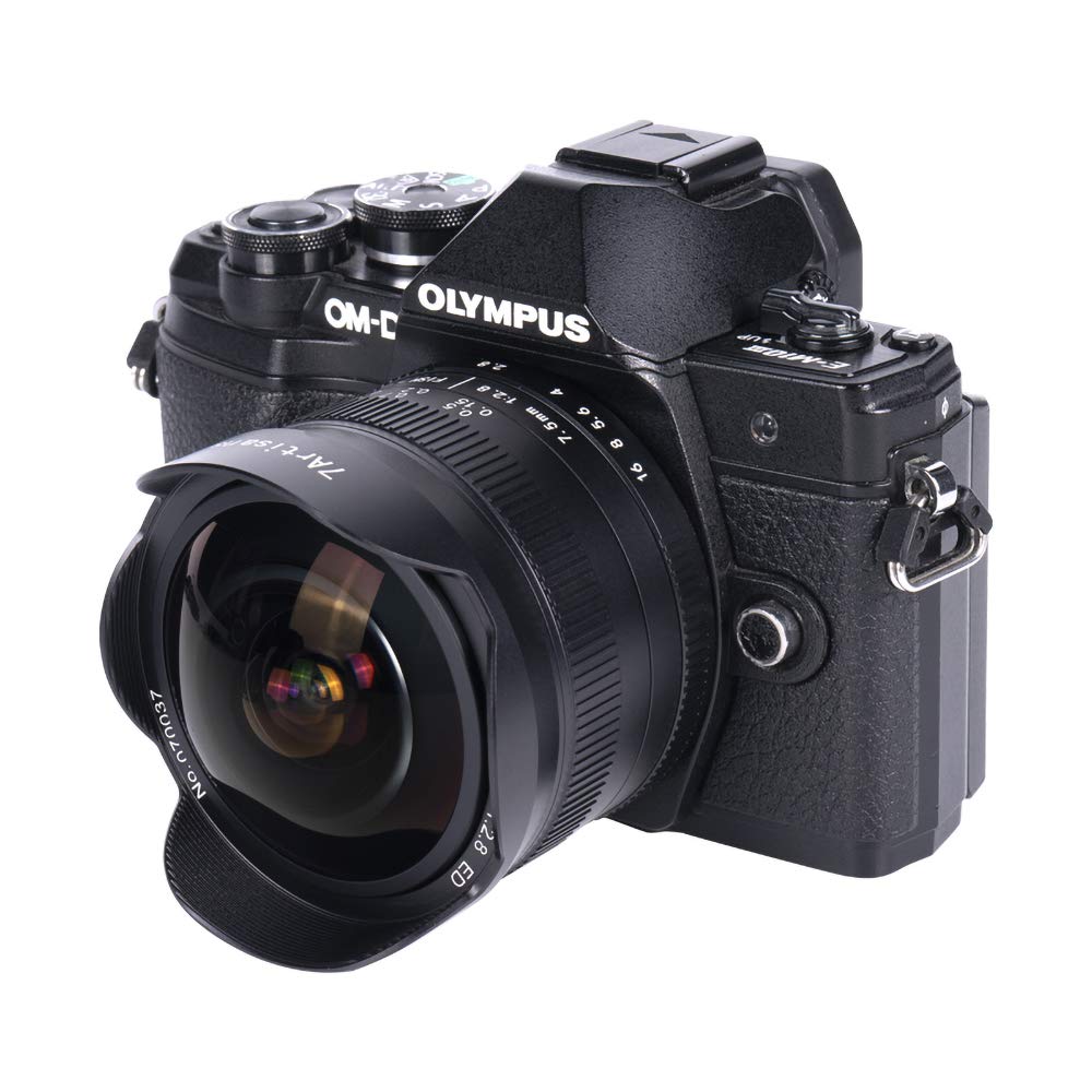 超美品 七工匠 Fish-eye 7.5 F2.8 FXマウント 箱付 M673 焦点